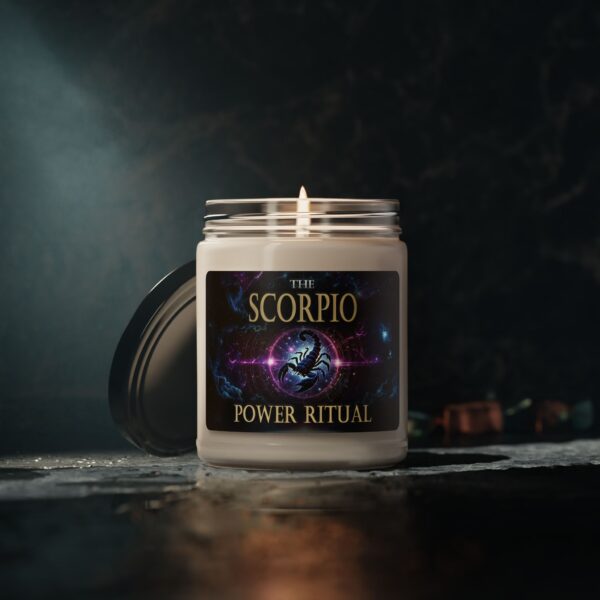 The Scorpio Power Ritual Candle – A Flame for Focus, Alignment & Transformation - Image 5
