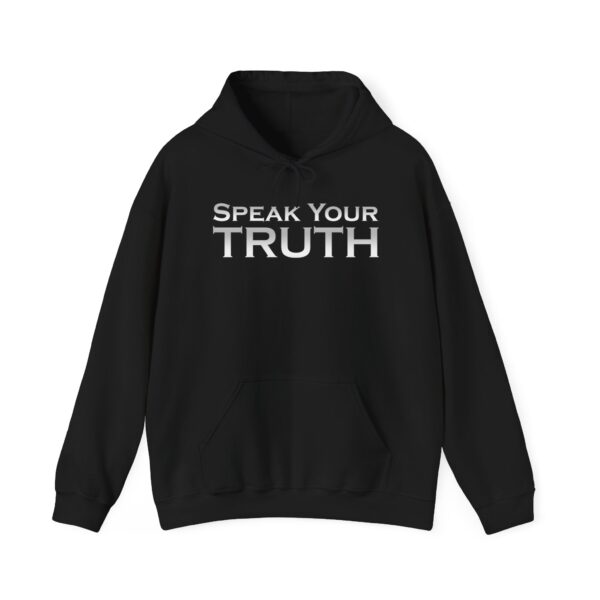Speak Your Truth - Unisex Heavy Blend™ Hooded Sweatshirt by Unknown Truth Tarot - Image 5