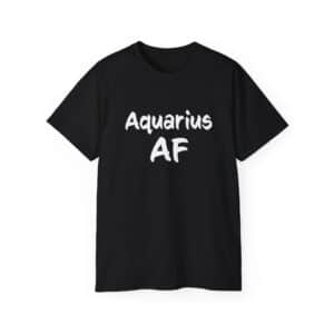 Aquarius AF - Zodiac Collection - Unisex Ultra Cotton Tee