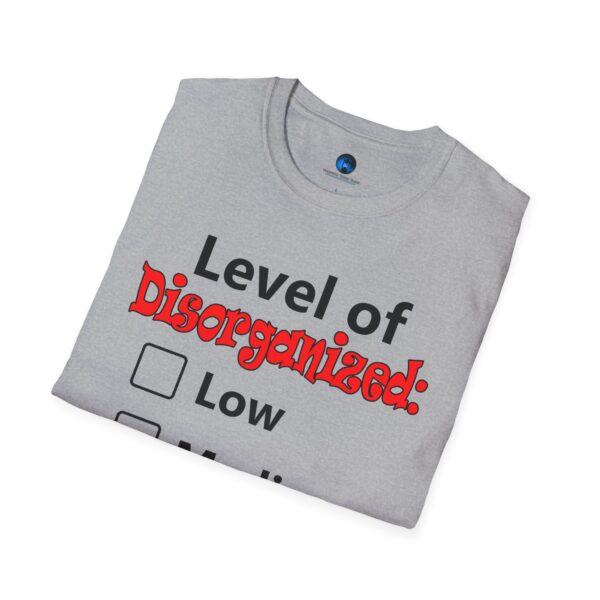 Pisces Level of Disorganized Shirt - Zodiac Collection - Unisex Softstyle Pisces Zodiac Sign Astrology T-Shirt - Image 12