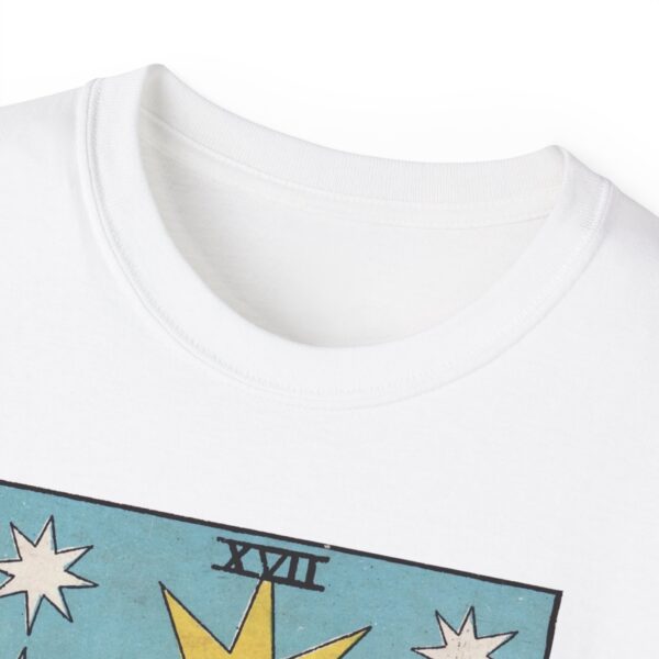The Star - Major Arcana Collection - Unisex Ultra Cotton Tee by Unknown Truth Tarot - Image 7
