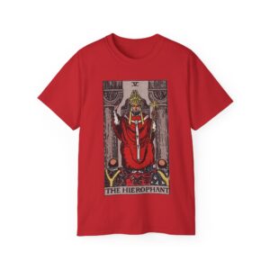 The Hierophant - Major Arcana Collection - Unisex Ultra Cotton Tee by Unknown Truth Tarot