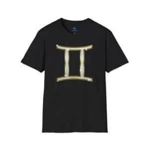 Gemini Glyph / Gemini Symbol - Zodiac Collection - Unisex Softstyle Gemini Zodiac Astrology T-shirt