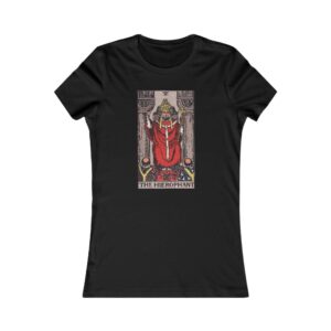 The Hierophant - Major Arcana Collection - Women's Favorite Tee by Unknown Truth Tarot