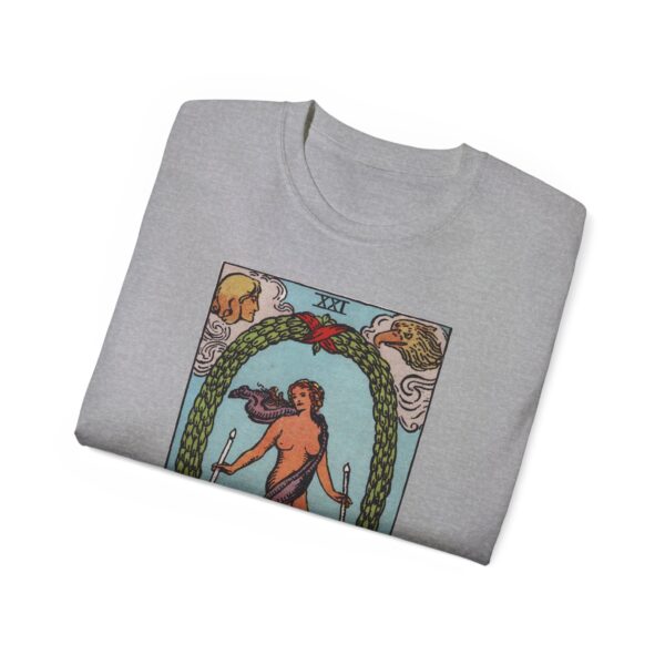 The World - Major Arcana Collection - Unisex Ultra Cotton Tee by Unknown Truth Tarot - Image 12