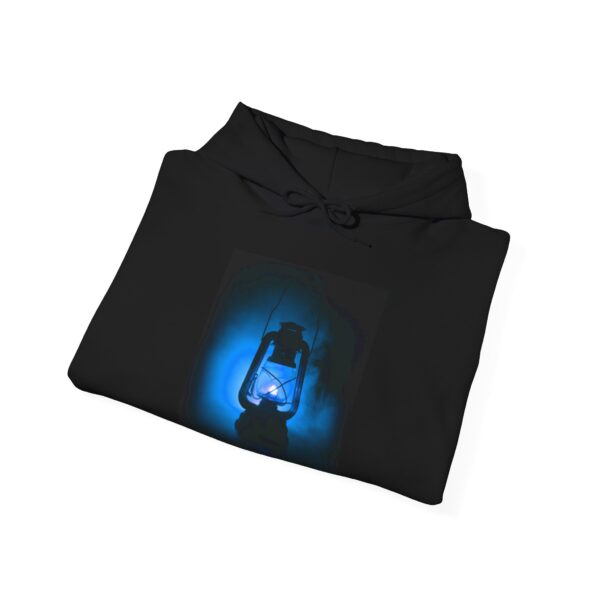 Unknown Truth Tarot - Big Lantern Logo Unisex Heavy Blend™ Hooded Sweatshirt - Image 4