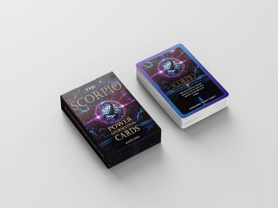 The Scorpio Power Affirmation Cards