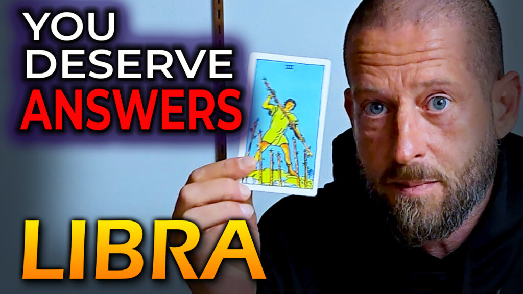 Libra November 2025 tarot love reading by Allen Hill of Unknown Truth Tarot.