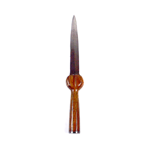 12" Bollock wood handle athame