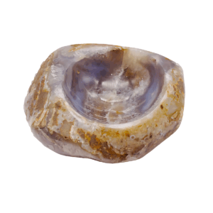 4"-6" Agate Natural offering bowl
