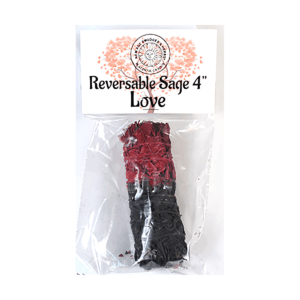 4" Love reversable smudge stick