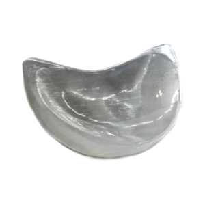 4" Selenite Half Moon bowl