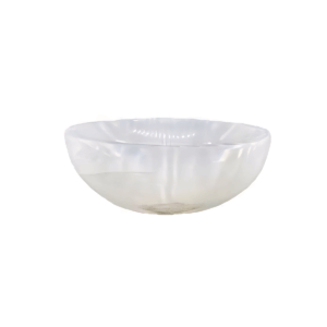 4" Selenite Oval bowl