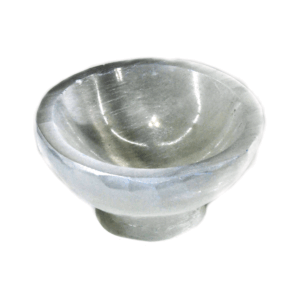 4" Selenite Stand bowl