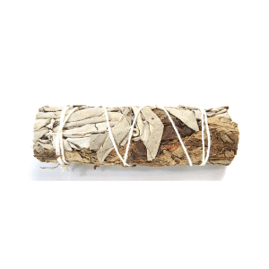4" White Sage & Patchouli smudge stick