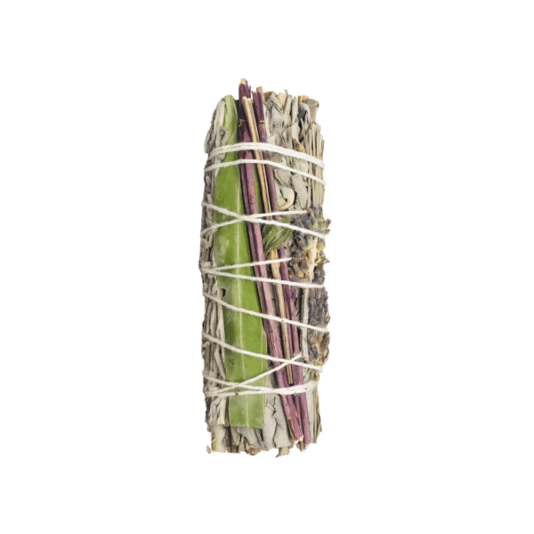 4" White Sage W 7 Herbs smudge stick