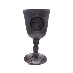 7 5/8" Pentagram & Bird chalice