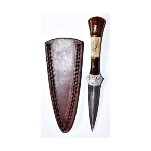 7" Baby Stag Damascus athame