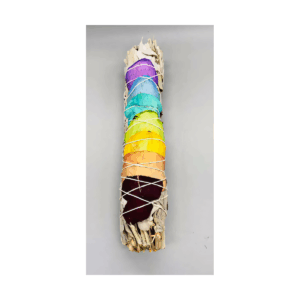 9" Chakra Sage smudge stick