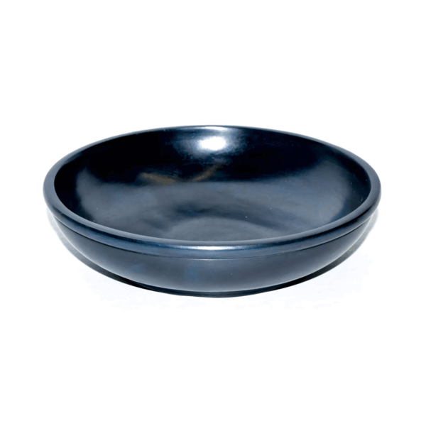 Black Stone Scrying Bowl/Smudge Pot 6" Black Stone Scrying Bowl/Smudge Pot 6"