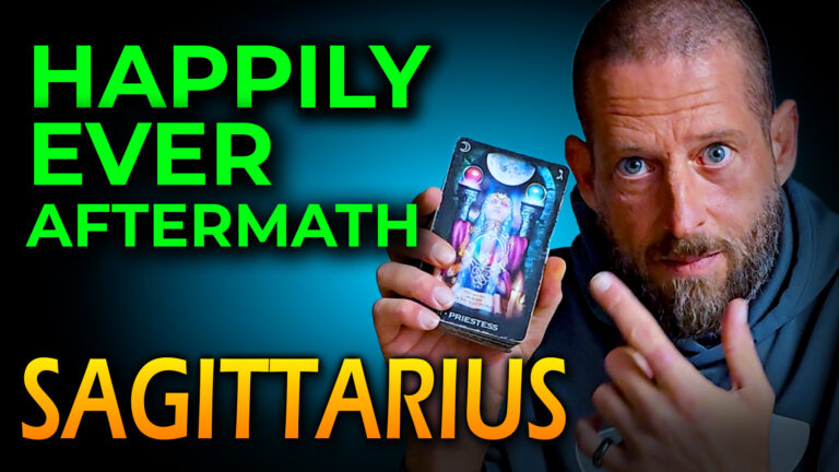 Sagittarius November 2025 tarot love reading by Allen Hill of Unknown Truth Tarot.