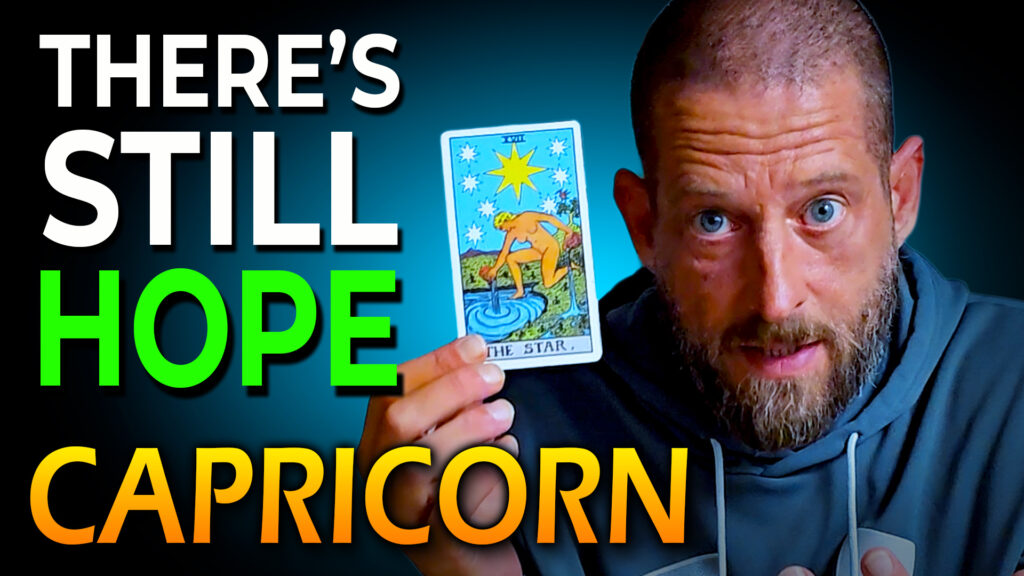 Capricorn November 2025 tarot love reading by Allen Hill of Unknown Truth Tarot.