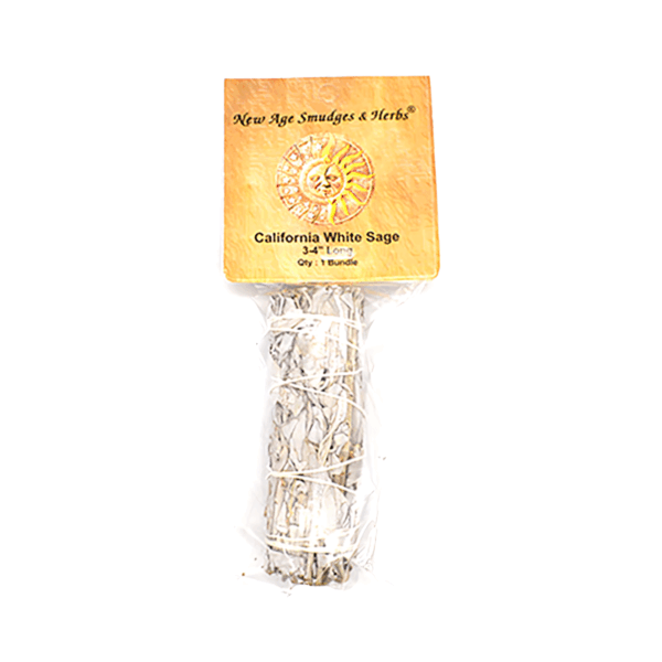 California White Sage smudge stick 3-4" California White Sage smudge stick 3-4"
