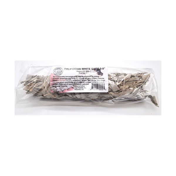 California White Sage smudge stick 8-9" California White Sage smudge stick 8-9"