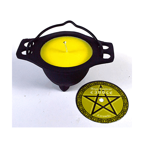 Citronella-candle-in-cauldron-CCCIT Citronella candle in cauldron