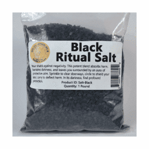 1 Lb Black ritual salt