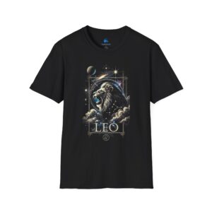 Leo: Born To Shine Unisex Softstyle Zodiac Astrology T-Shirt