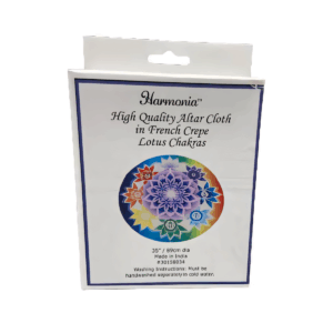 35" dia Chakra Lotus altar cloth
