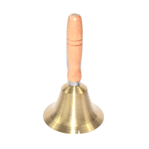 4 1/4" x 7 1/2" Brass Hand bell