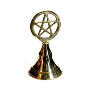 4" Pentagram brass bell