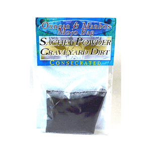 .5oz Graveyard Dirt sachet powder consecrated