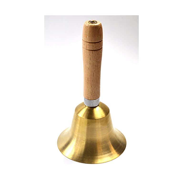 Brass Hand Bell - 6 Ritual Bell for Meditation and Décor