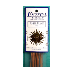 Amber Flame escential essences incense sticks 16 pack