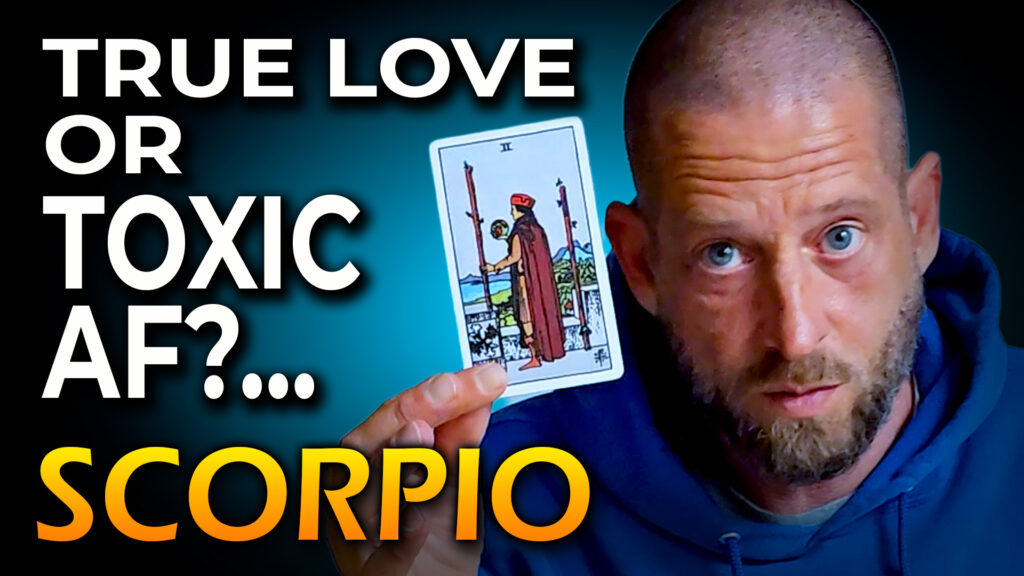 Scorpio November 2025 tarot love reading by Allen Hill of Unknown Truth Tarot.