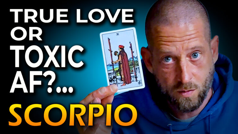 Scorpio November 2025 tarot love reading by Allen Hill of Unknown Truth Tarot.