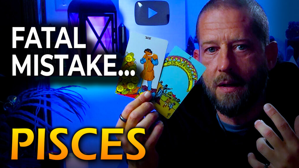 Pisces November 2025 tarot love reading by Allen Hill of Unknown Truth Tarot.