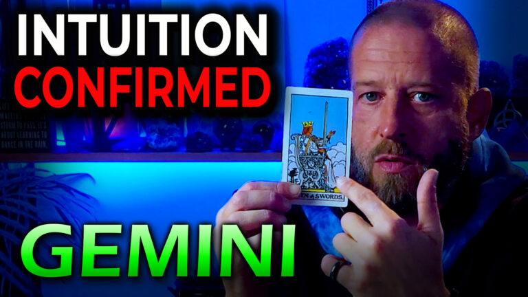 Gemini December 2025 tarot love reading by Allen Hill of Unknown Truth Tarot.