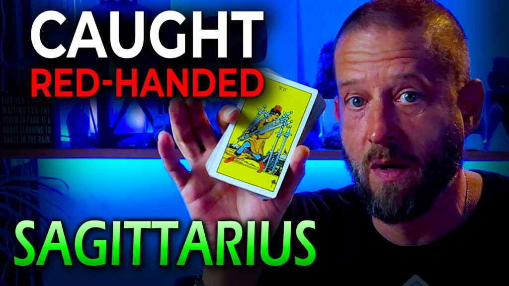 Sagittarius December 2025 tarot love reading by Allen Hill of Unknown Truth Tarot.