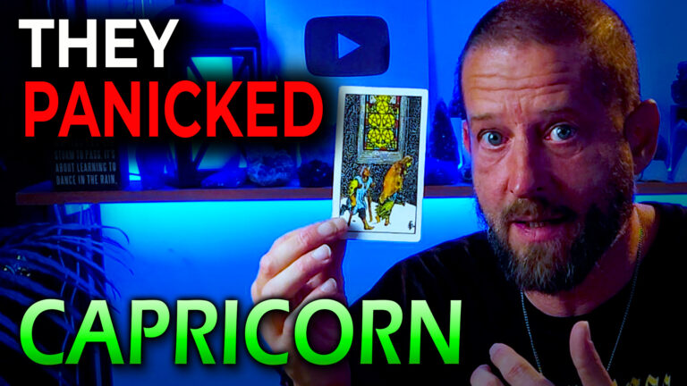 Capricorn December 2025 tarot love reading by Allen Hill of Unknown Truth Tarot.