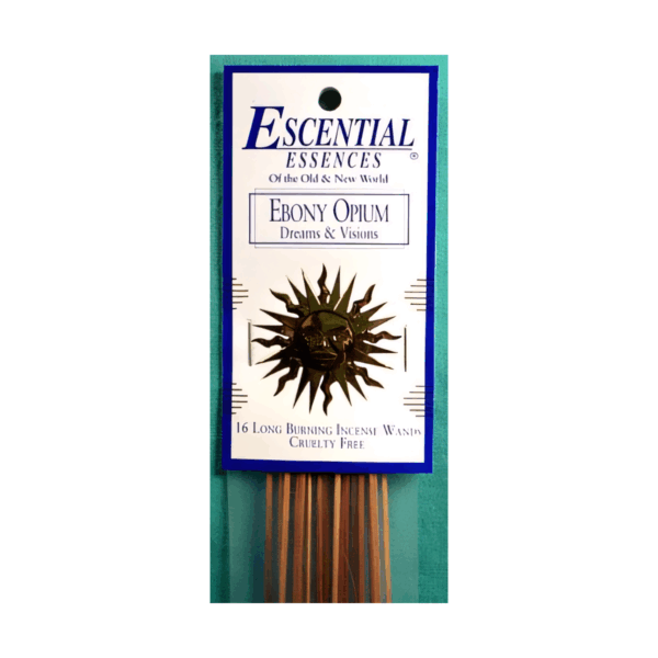 Ebony-Opium-escential-essences-incense-sticks-16-pack-ISEBOM Ebony Opium escential essences incense sticks 16 pack