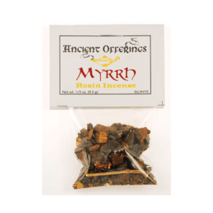 Myrrh granular incense 1/3 oz