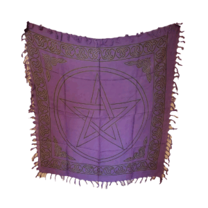 Pentagram altar cloth 36" x 36"