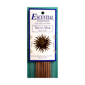 Tibetan Musk escential essences incense sticks 16 pack