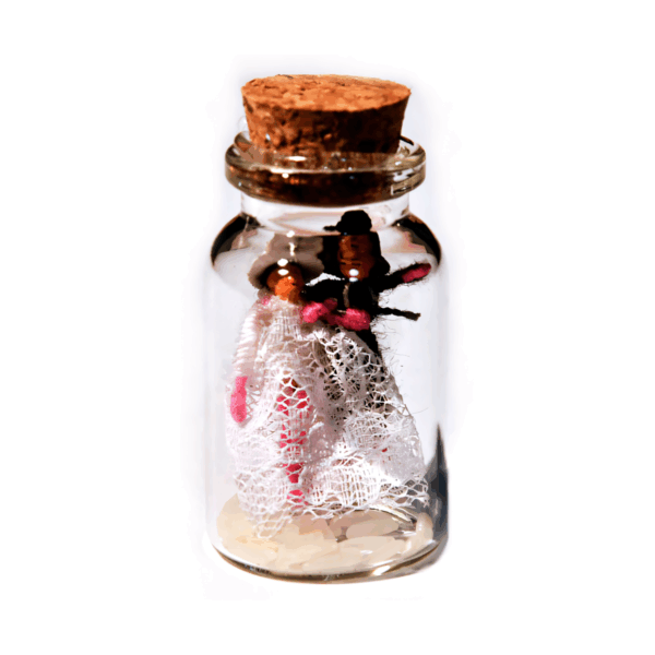 Wedding-Binding-Dolls-spellbottle-RPSWEDBD Wedding Binding Dolls spellbottle