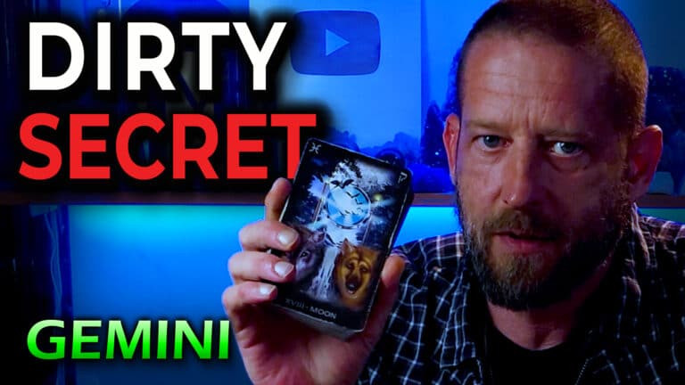 Gemini April 2026 tarot love reading by Allen Hill of Unknown Truth Tarot.