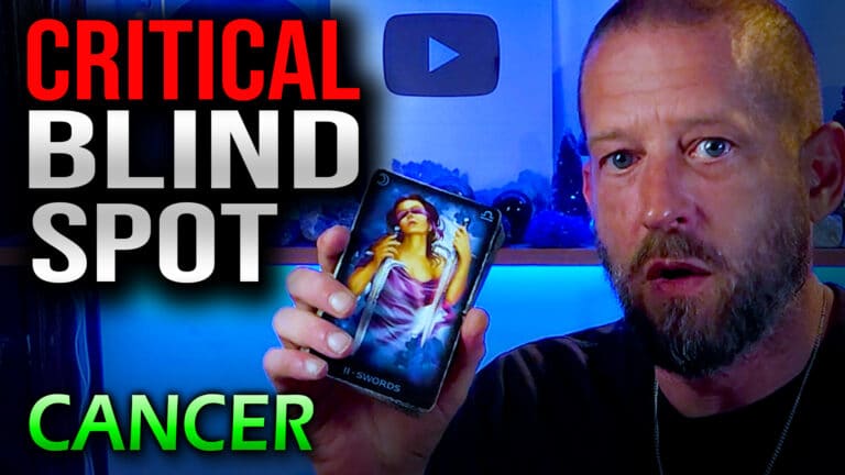 Cancer April 2026 tarot love reading by Allen Hill of Unknown Truth Tarot.